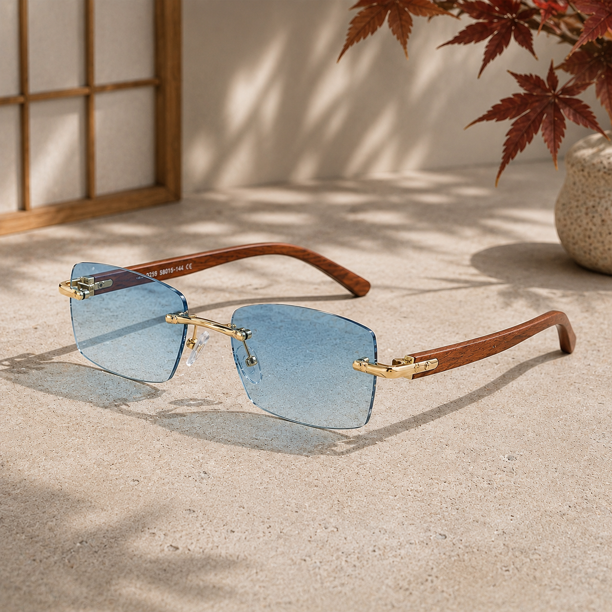 TOKYO ÉDITION|Ginza Blue — Lunettes de Soleil Style Japonais | Montevaro