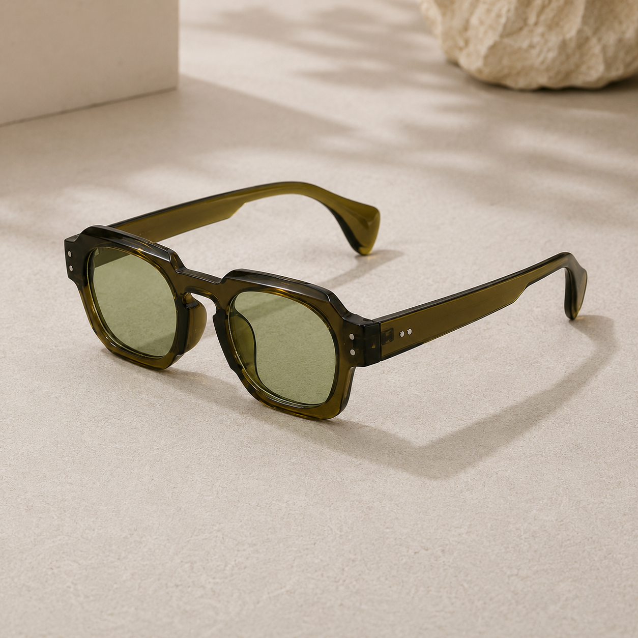 ATELIER ROMA｜Olive Firenze — Lunettes de Soleil Style Italien | Montevaro