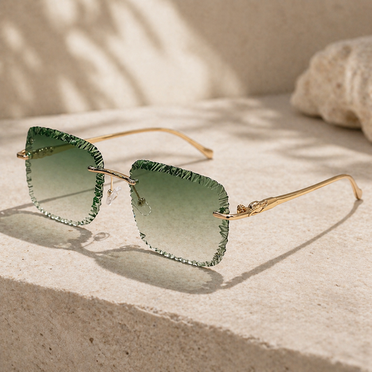 French Riveira｜Vert Émeraude — Lunettes de Soleil Premium | Montevaro