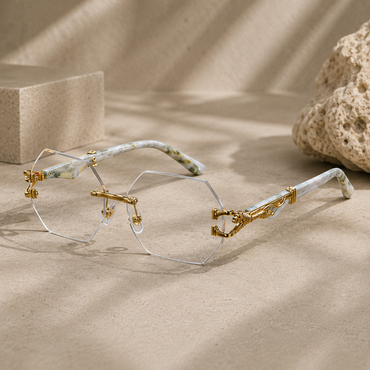 IMPERIA ROYALE｜Crystal Sovereign — Lunettes de Soleil Avant-Garde | Montevaro